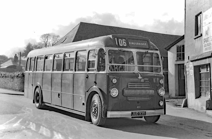 Western National Bristol LL6B ECW 1203